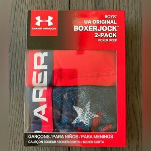 2 Pairs Under Armour Youth Large Boxer Briefs NWT BRAND NEW